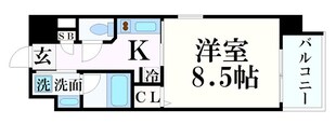 ベルフェリーク新神戸の物件間取画像